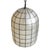 Metal Capiz Shell Bell Pendant Light Medium For Sale - Image 7 of 13