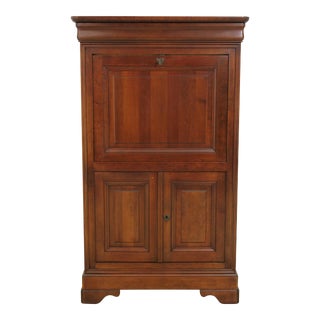 Grange French Made Cherry Fall Front Abatant Desk For Sale