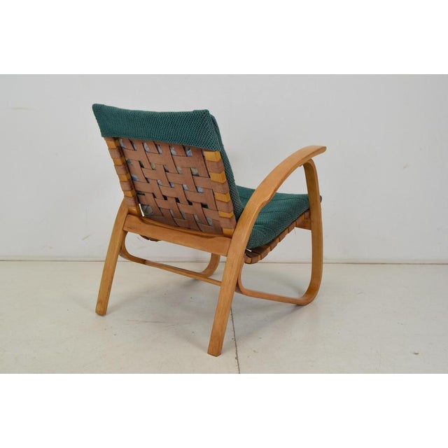 Bent Beechwood Armchair by Jan Vaněk, 1930s For Sale - Image 16 of 18