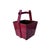 Vintage Rustic Hot Pink Red Square With Handle Wood Bucket For Sale In San Francisco - Image 6 of 6