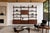 Mid-century modern modular walnut wall unit designed by Noral Olson for Kopenhavn in the United States during the 1950s. A...