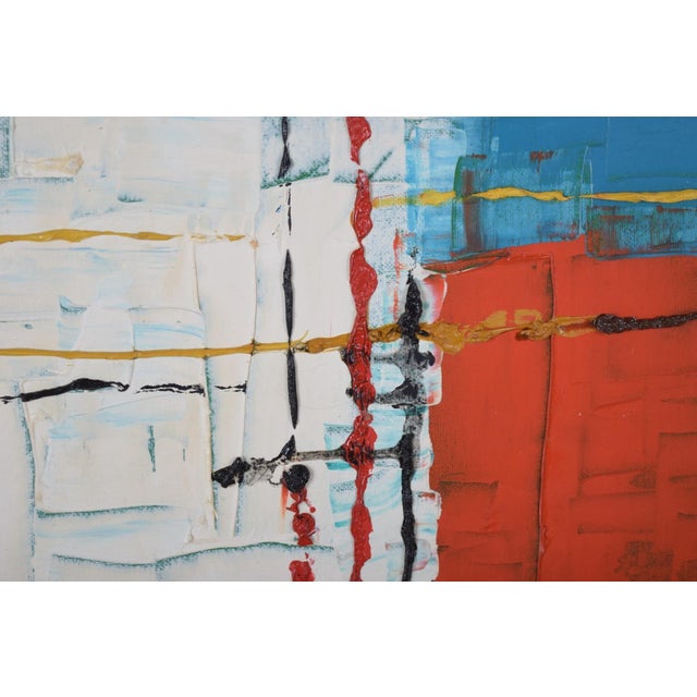 M. Miota, Cromatismo, Early 21st Century, Oil Painting on Canvas, Framed For Sale - Image 7 of 10