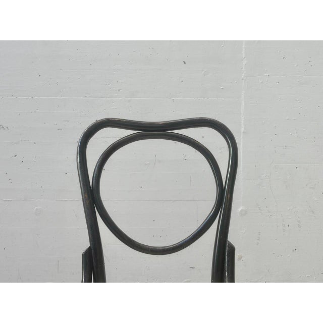 Vintage Bentwood Chair with Viennese Caning, 1970s For Sale - Image 12 of 13