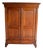 Antique Louis Philippe Oak Cabinet For Sale