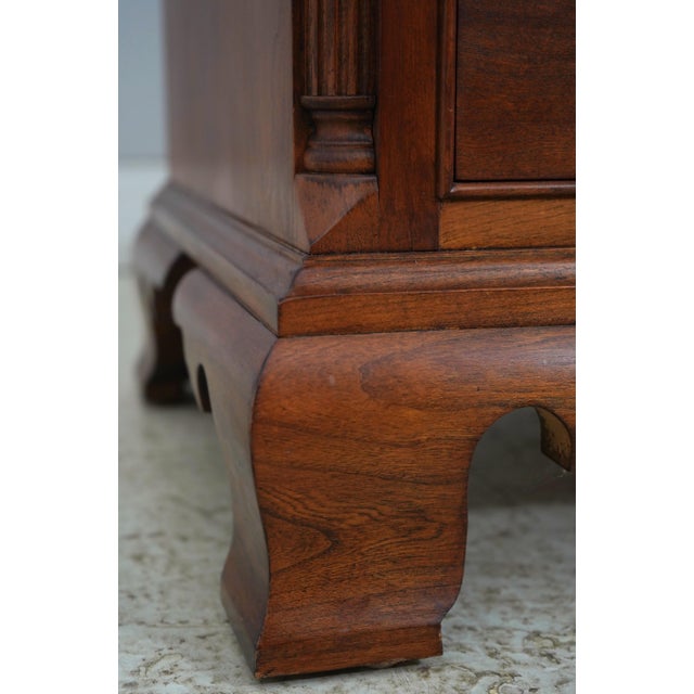 Stickley Chippendale Style Cherry Bedroom Dresser For Sale - Image 11 of 18