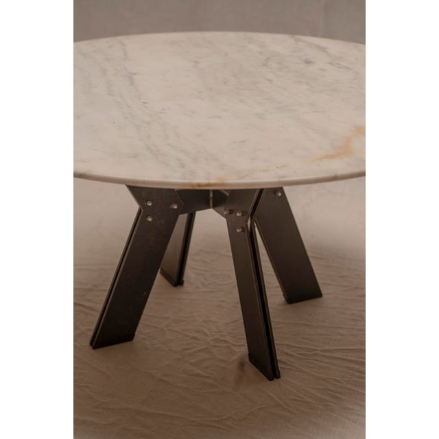 Gray Large Dining Table by Nicole Lamarque, 1970 For Sale - Image 8 of 13