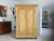 Biedermeier Farmhouse Natural Wood Cupboard in Softwood For Sale - Image 5 of 14