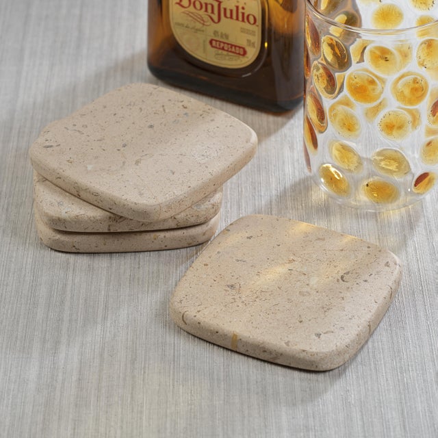 Protect your furniture with style using this Marble Coaster Set. Crafted from high-quality marble in a matte finish, these...