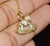 Early 21st Century Designer Aaron Basha Natural Diamond & Enamel Solid 18k Gold Rocking Horse Charm Pendant For Sale - Image 5 of 11