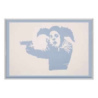 Banksy, Clown Skateboard Lick Shot, 2024, Print For Sale
