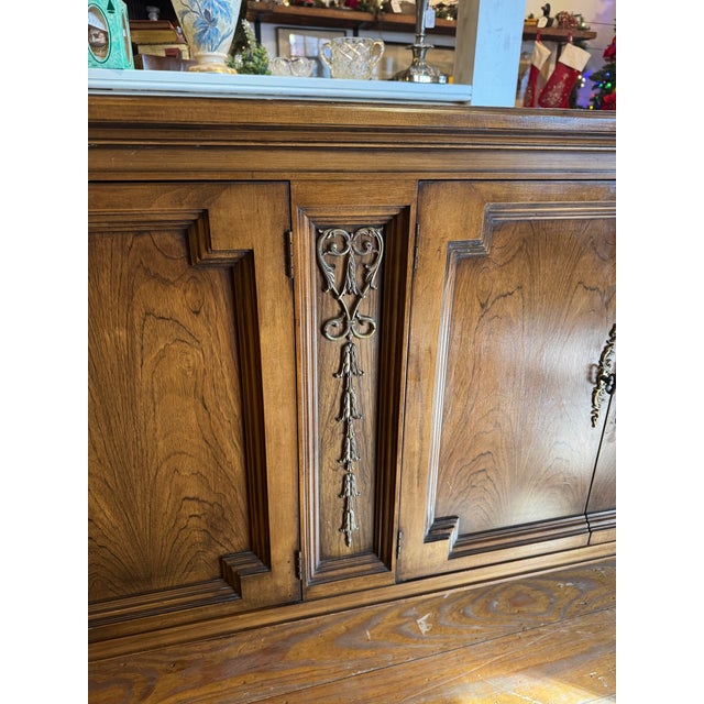 1940s Vintage Romweber Buffet With Fitted Interior For Sale - Image 5 of 11