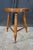 Mid 20th Century Vintage L Hitchcock Maple Cricket Piano Foot Stool Stenciled Fruit Tripod Base For Sale - Image 5 of 18