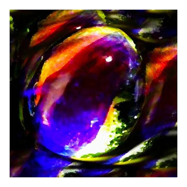 Painted Blue Night by Thon For Sale