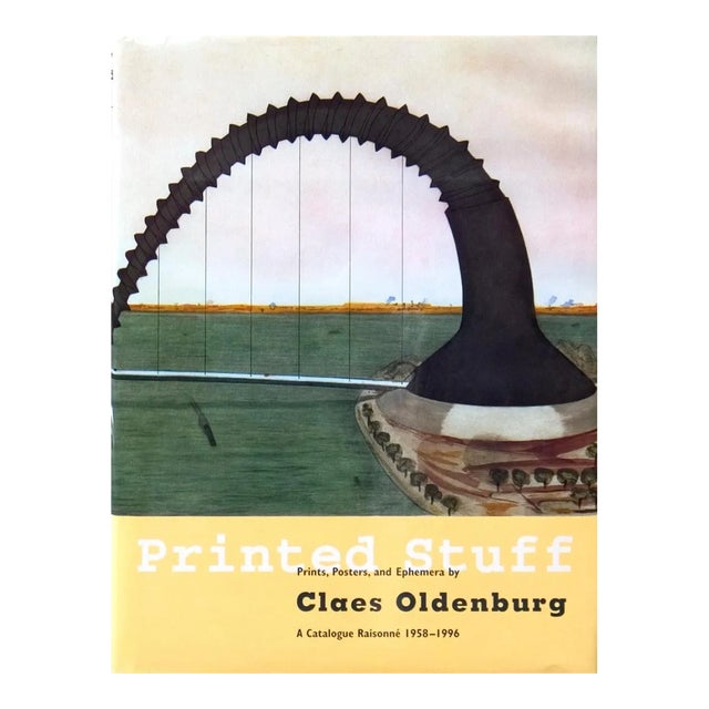1996 Claes Oldenburg 'Prints, Posters and Ephemera by Claes Oldenburg-A Catalog Raisonne 1958-1996' Pop Art Brown,Green Book For Sale