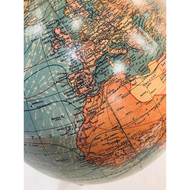 Weber Costello Vintage Style Half Globe For Sale - Image 4 of 6