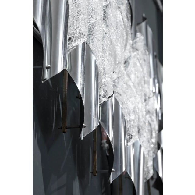 Large Venetian Glass Wall Light from Mazzega, 1970s For Sale - Image 6 of 7