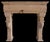 20th Century French Limestone Fireplace with Carved Lion Masks For Sale - Image 5 of 5