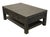 West Main Home Ashford Collection Contemporary Farmhouse Style 50" Reclaimed Wood Accent Coffee Table - Dark Gray Finish For Sale - Image 4 of 10