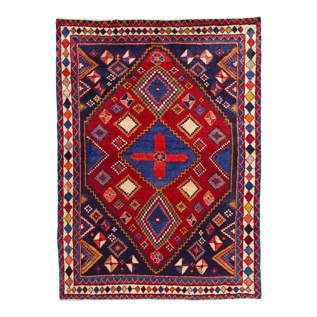 Vintage Persian Lori Rug - 06'10 X 09'04 For Sale