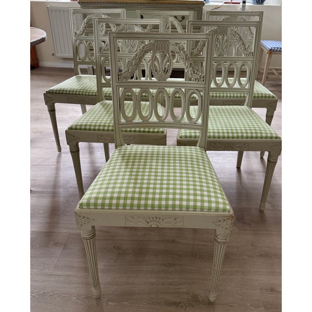 Wood Zero Model Style Chairs, 1890s, Set of 6 For Sale - Image 7 of 7