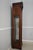 Age: Approx. 40 Years Old Details: Brass Triple Weight Driven Movement Moving Moondial Face Beveled Glass Door High...