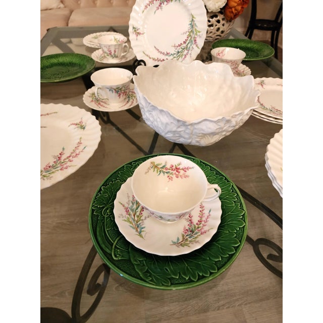 Vintage Royal Doulton Bell Heather Dinner Plates- Set of 4 For Sale - Image 10 of 10