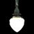 Brass Bradley & Hubbard Inspired Neoclassical Brass Pendant Light C1920 For Sale - Image 8 of 8