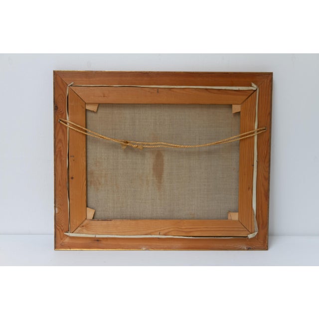 Th. De Leeuw, Stable with Horses, 1920s, Oil Painting on Canvas, Framed For Sale - Image 9 of 18
