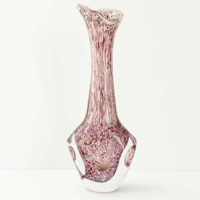 Vintage Murano Glass Vase, 1960s For Sale - Image 9 of 9