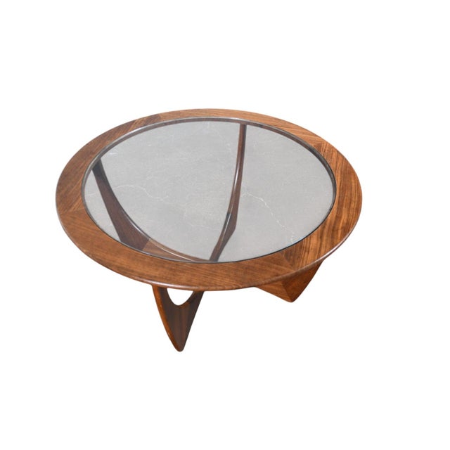 Wood Mid 20th Century Round Attributed G Plan Astro Coffee Table For Sale - Image 7 of 7