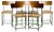 Industrial School Chairs, 1960s, Set of 6 For Sale