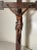 18th Century Antique 1700's Hand Carved Wood Religious Jesus Christ Crucifix Cross Sculpture For Sale - Image 5 of 15