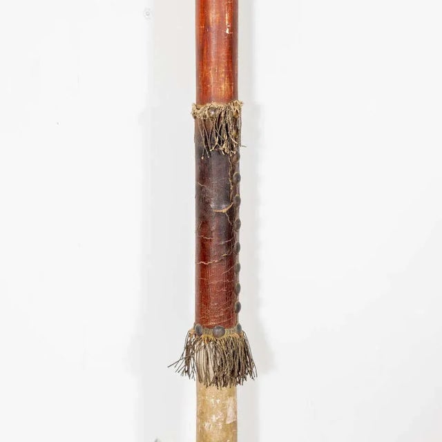 1 French Baroque Style Hand Carved Giltwood Processional Cross For Sale In Birmingham - Image 6 of 13