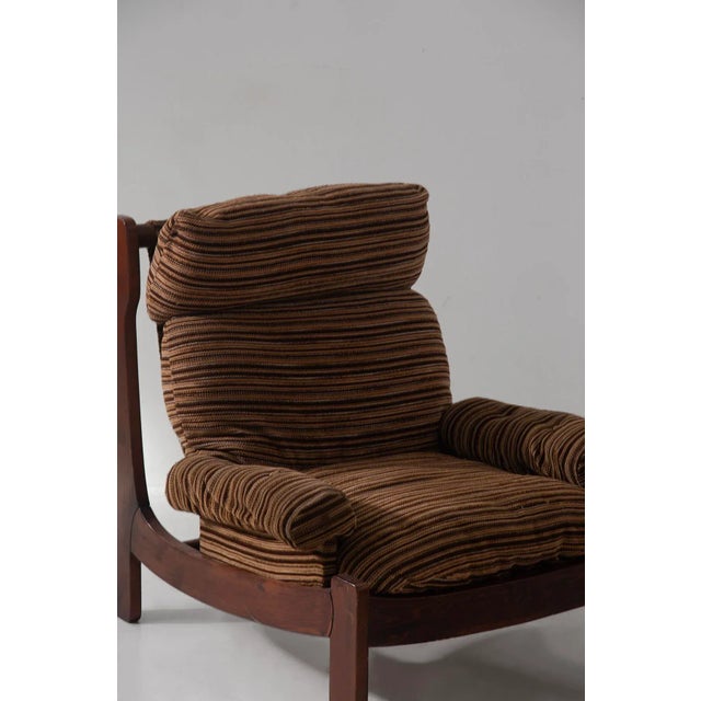 Space Age Italian Armchairs in Original Fabric, 1970, Set of 2 For Sale - Image 12 of 14