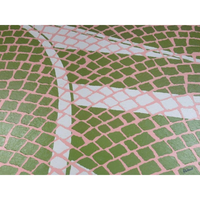 Modern Alvaro Cattaneo, Materico Pave, 1990s, Oil Painting on Canvas For Sale - Image 3 of 11