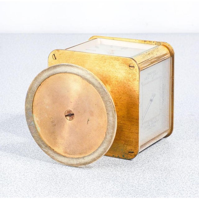 Angelus Table Clock with Date and Instruments, 1960s For Sale - Image 9 of 18