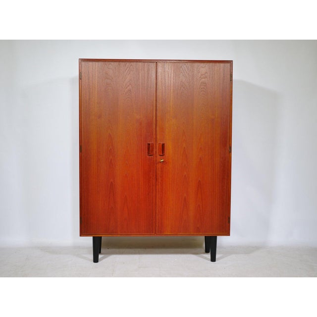 Mid-Century Teak Highboard by Børge Mogensen for Søborg Møbelfabrik, 1960s For Sale - Image 13 of 13