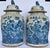 2020s Chinoiserie White & Blue Baluster Temple With Birds / Ginger Jars - a Pair For Sale - Image 5 of 5