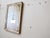 Wood Antique Small Minimalist Silver Mirror For Sale - Image 7 of 7