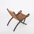 Ninfea Hand-Woven Folding Chair attributed to Gio Ponti for Fratelli Reguitti, Italy, 1950s For Sale - Image 18 of 18