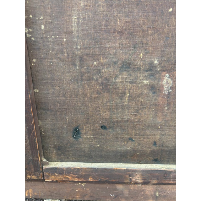 Portrait of an Officer, Oil on Canvas, Circa 1810 For Sale - Image 10 of 10