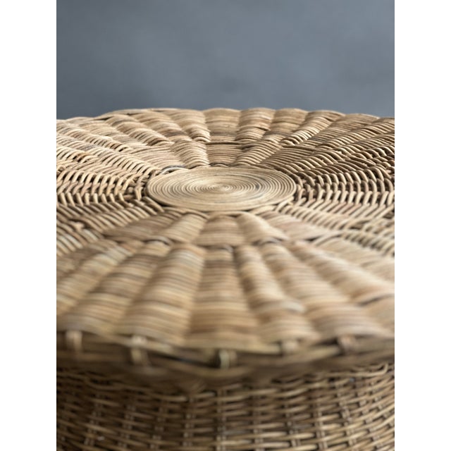Modern Rattan Coffee Table from Hkliving, 2010s For Sale - Image 3 of 5