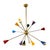 Sputnik Lamp in Brass with Colored Bulbs, 1970s For Sale - Image 3 of 10