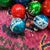 Glass 1950’s Shiny-Brite Multi Colored Christmas Ornament Balls - a Set of 15 For Sale - Image 7 of 7