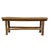 Vintage Rustic Elm Village Bench For Sale In Los Angeles - Image 6 of 6