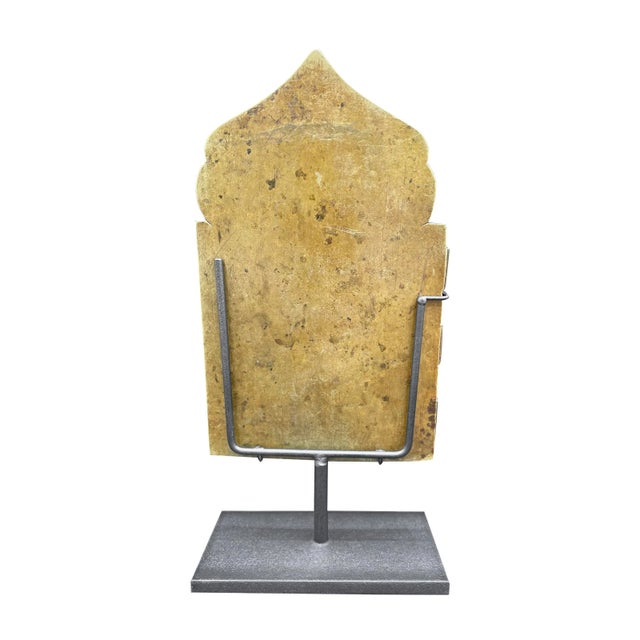 Traditional 19th Century Russian Orthodox Mounted Icon For Sale - Image 3 of 4