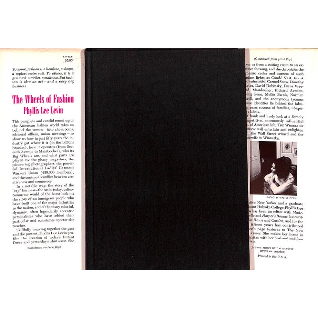 "The Wheels of Fashion" 1965 Levin, Phyllis Lee For Sale - Image 4 of 11