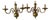 Dutch Brass Wall Sconces, 1930s, Set of 2 For Sale