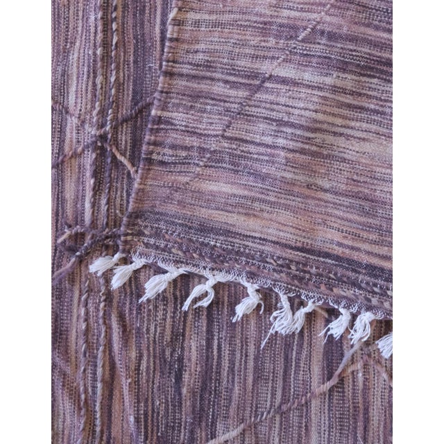 Moroccan Kilim Zanafi Rug - 10.1 X 5.9 Ft For Sale - Image 10 of 10