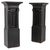 19th Century French Wooden Black Patinated Pedestals - A Pair For Sale - Image 15 of 18